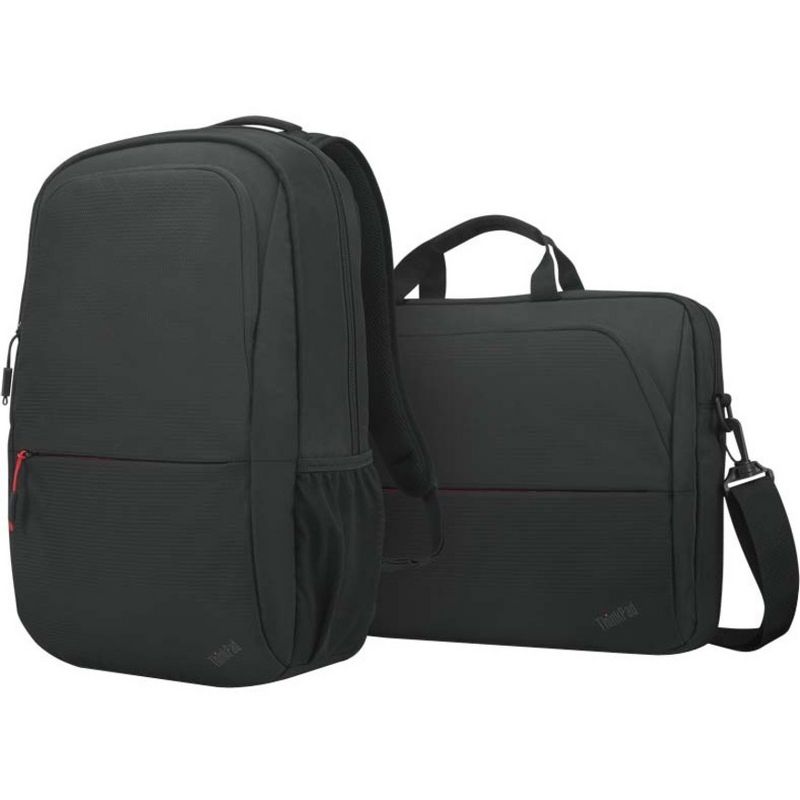 Lenovo Essential Carrying Case (Backpack) for 16" Notebook - Black - Polyester, Polyethylene Terephthalate (PET) Exterior Material - Shoulder Strap, 3 of 7