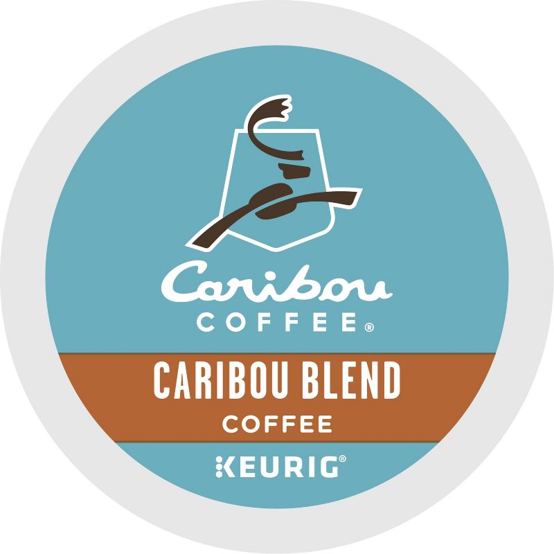 Caribou Coffee Caribou Blend Keurig K-Cup Coffee Pods - Medium Roast - 44ct, 3 of 13