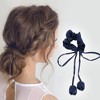 Unique Bargains Elegant Tulip Pendant Hair Scrunchies 1 Pc - 2 of 4