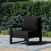 WestinTrends Montara Outdoor HDPE Left Arm Sectional Patio Corner Club Chair with Patio Cushions - 2 of 4