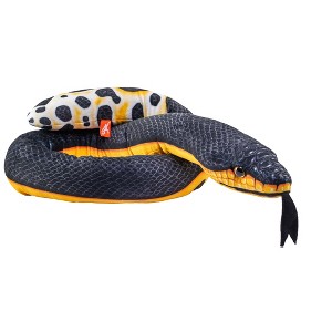 Wild Republic Living Ocean Sea Snakes Yellow Bellied Sea Snake Stuffed Animal, 54 Inches - 1 of 1