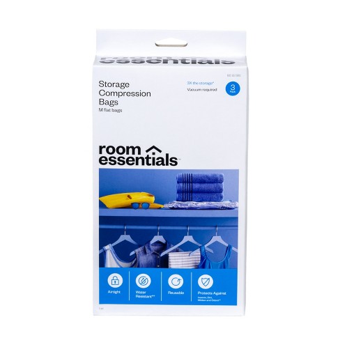 3 Medium Compression Bags Clear Room Essentials Target