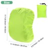 Unique Bargains Waterproof Backpack Rain Cover with A Carry Pouch for Hiking/Biking 1 Pc - 3 of 4