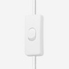 Briar 1-Light Plug-In or Hardwire Wall Sconce with Rattan Shade - Globe Electric - 2 of 4