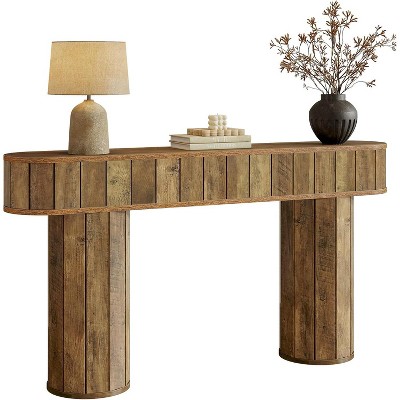 Tribesigns Farmhouse Wooden Console Table