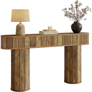 Tribesigns Farmhouse Wooden Console Table - 1 of 4