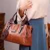 Handbags and Purses for women Tote Bag for Women Satchel Travel Purse with Compartments - 2 of 4