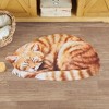 Collections Etc Cat Shaped Rug - 2 of 3