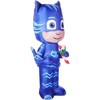 Gemmy Christmas Airblown Inflatable Catboy w/Candy Cane PJ Masks, 5 ft Tall, Blue - 2 of 3