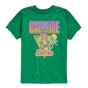 Boys' - Barbie - Cali Summer Short Sleeve Graphic T-Shirt - 1 of 4