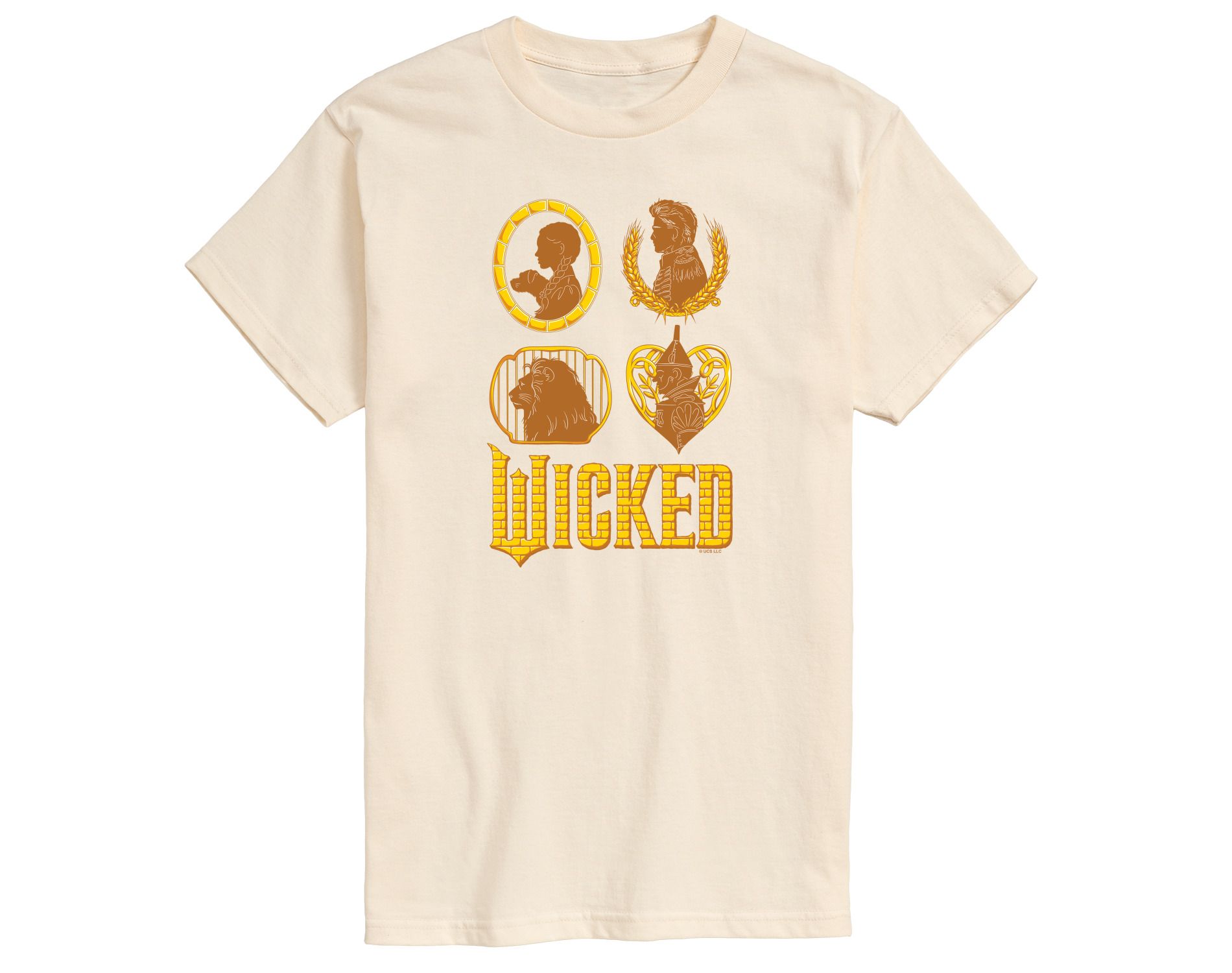Men's - Wicked - Dorthy And Friends Logo Short Sleeve Graphic T-Shirt