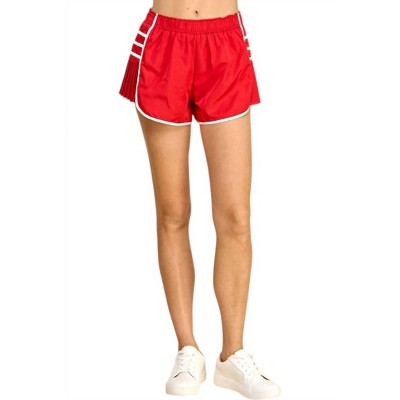Women's Pleated Side Active Shorts - TCEC