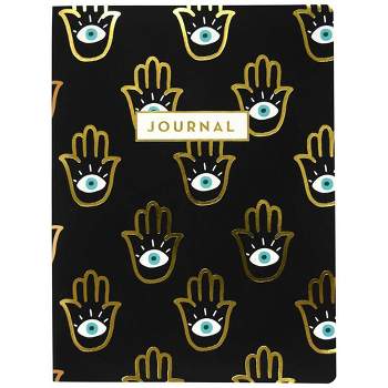 Lined Journal Mystical Eyes and Palms 8" x 6" 120 Sheets - Top Flight
