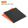 Unique Bargains Heat Resistant Silicone Trivets Pads for Kitchen 4 Pcs - 3 of 4
