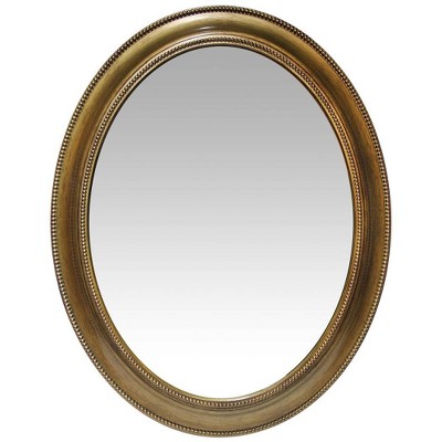 30" Sonore Oval Wall Mirror Antique Gold - Infinity Instruments