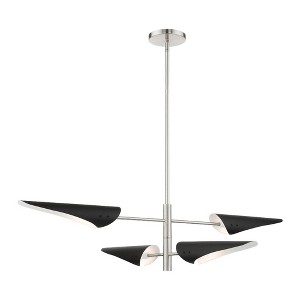 Livex Lighting Capistrano 4 - Light Pendant in  Brushed Nickel - 1 of 1