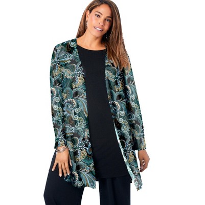 frost teal paisley