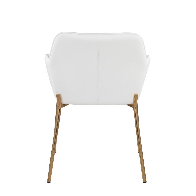 Set of 2 Daniella Dining Chairs Gold - LumiSource, 6 of 10