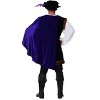 HalloweenCostumes.com Men's Plus Size Noble Renaissance Man Costume - 2 of 3