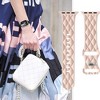 HTUTWOO Checkered Apple Watch Silicone Strap, Slim Sport Band 38/40/41/42/44/45/46/49mm for iWatch Series 11 10 9 8 7 6 5 4 3 2 1 SE Ultra - 2 of 4