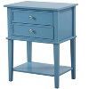 NicBex Nightstand with 2 Drawers and Bottom Shelf Modern Bedside Table Bedroom Furniture for Bedroom, Living Room - 2 of 4