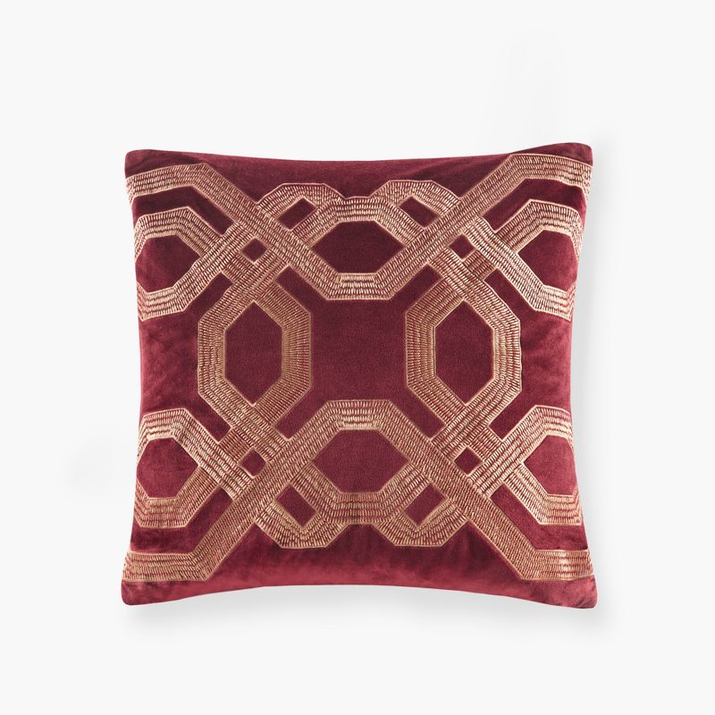 LIVN CO. Traditional Braided Square Decorative Pillow, 1 of 6