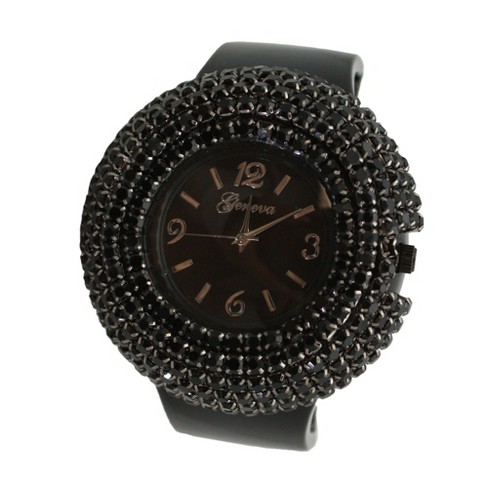 Womens chunky best sale silver watch