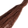 John Bead 1in Light Brown Cotton Tassels Ornament for DIY Crafts Party Decorations, 20pcs - 4 of 4