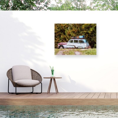 Trademark Fine Art - Leslie Montgomery Memories Of Family Adventures Matted Framed Art