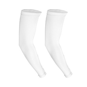 Unique Bargains Arm Shapers Arm Slimming Sleeves Fat Burning Light Weight 1 Pair - 1 of 4