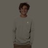 Dalix Lightning (Glow in the Dark) Embroidered Crewneck Fleece Sweatshirt Pullover Mens - 2 of 4