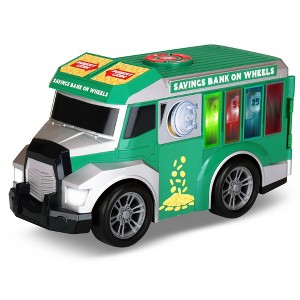 Kid Galaxy: 10" Road Rocker Sort N' Save Bank Truck W/ Lights & Sounds - 1 of 4