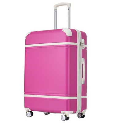 24in Carry on Luggage with Spinner Wheels Lightweight Hardshell Expandable Luggage with Tsa Lock Travel Rolling Luggage Suitcase for Men Women