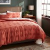 Tufted Diamond Crinkle Duvet Cover and Sham Set - Threshold™ - 2 of 4