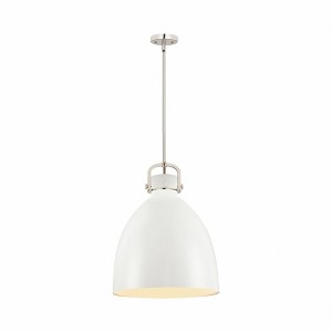 Newton Bell - 1 Light Pendant In Industrial Style-21.63 Inches Tall and 16 Inches Wide - 1 of 1