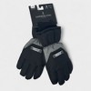 London Fog Boy's Black Ski Gloves - Winter Sports Snow Gloves with Reinforfced Grip for Kids (8-12 Years) - 2 of 4