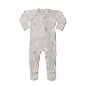 Goumi Grow With You Footie + Snug Fit - Luna 6-9m - 1 of 4