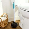Deluxe Toilet Plunger with 16-in Ergonomic Plastic Handle, 1 Each - 2 of 3