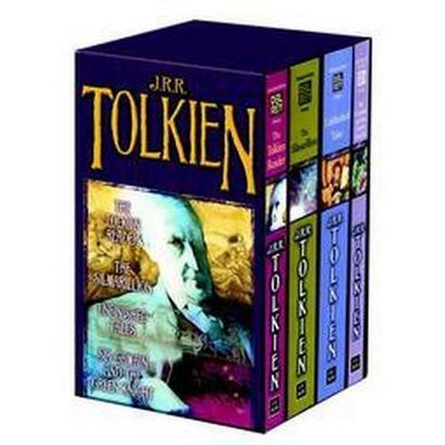 Tolkien Fantasy Tales Box Set (the Tolkien Reader, the Silmarillion, Unfinished Tales, Sir Gawain and the Green Knight) - by  J R R Tolkien