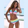 Women's Striped Underwire Bikini Swimsuit Top - LASCANA - 2 of 4