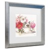 Trademark Fine Art Lisa Audit Obviously Pink 21 Square Matted Framed Art Frame - 3 of 4