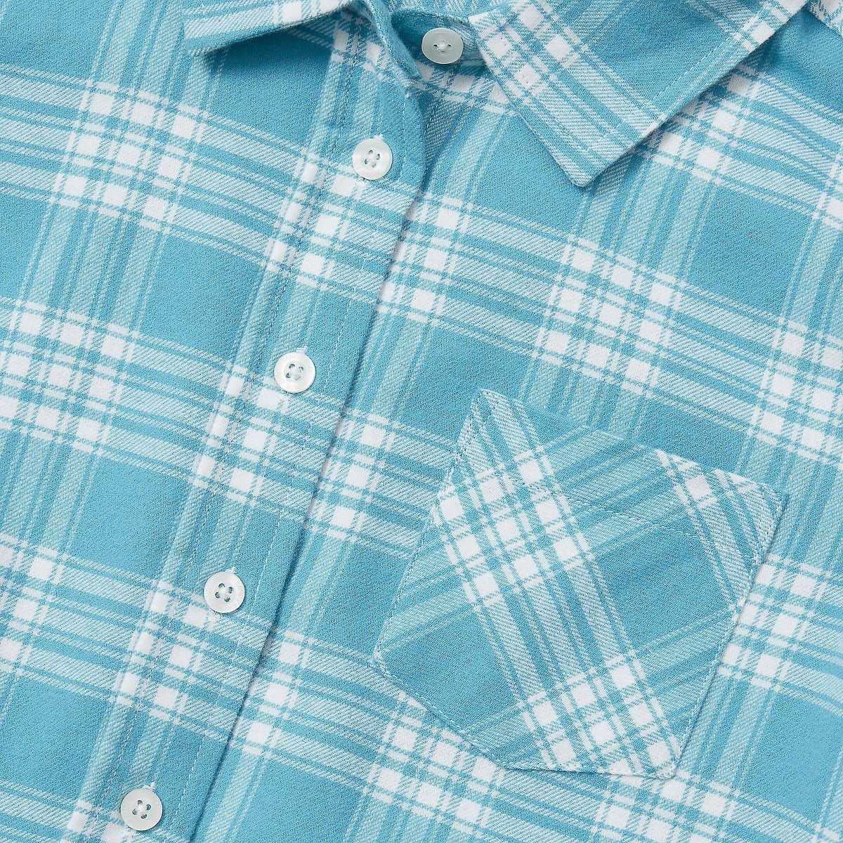 Lands' End Kids Flannel Shirt - thumbnail 9