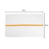 Arkwright Power Gym Hand Towels (12 Pack), Ringspun Cotton, 16x27 in., Striped Color Options - 4 of 4