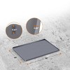 Cheer Collection Waterproof Under Sink Mat with Leakproof Raised Edges and Drain Holes - 3 of 4