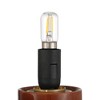 360 Lighting Fondant 11 1/2" High Chocolate Brown Accent Lamp Set of 2 - 4 of 4