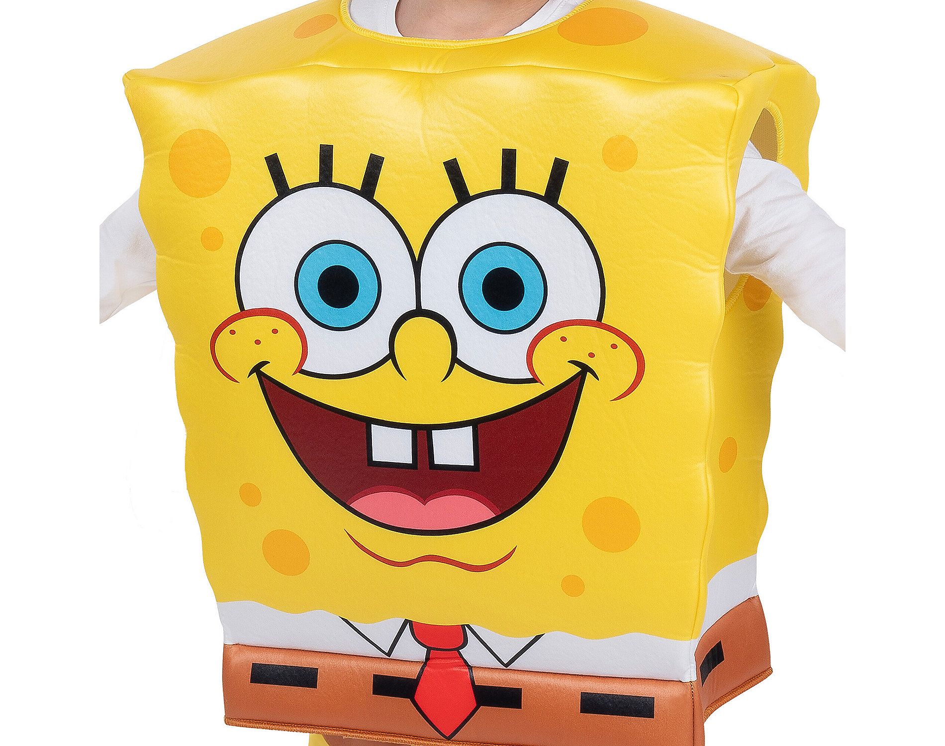 SpongeBob Boys' Toddler Halloween Deluxe Costume Costume Apparel Sets 2pc - Yellow One Size