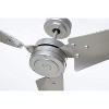 Luminance Noble Comfort AM3194 60" Ceiling Fan, Damp Rated - Silver - 2 of 4