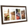 Americanflat Collage Picture Frame with shatter-resistant glass - Available in a variety of Sizes and Colors - 2 of 4