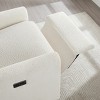VANOMi 31.5‘’ Boucle Swivel Glider Power Recliner - 4 of 4