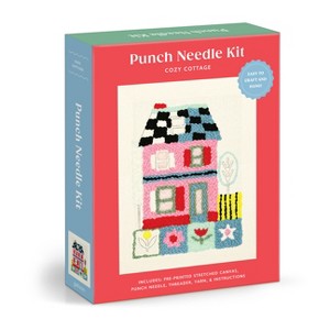 Cozy Cottage Punch Needle Kit - (Hardcover) - 1 of 1